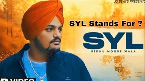 ysl sidhu|syl sidhu moose wala lyrics.